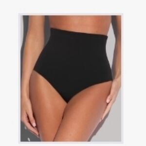 Black High-Waisted Bikini Bottoms